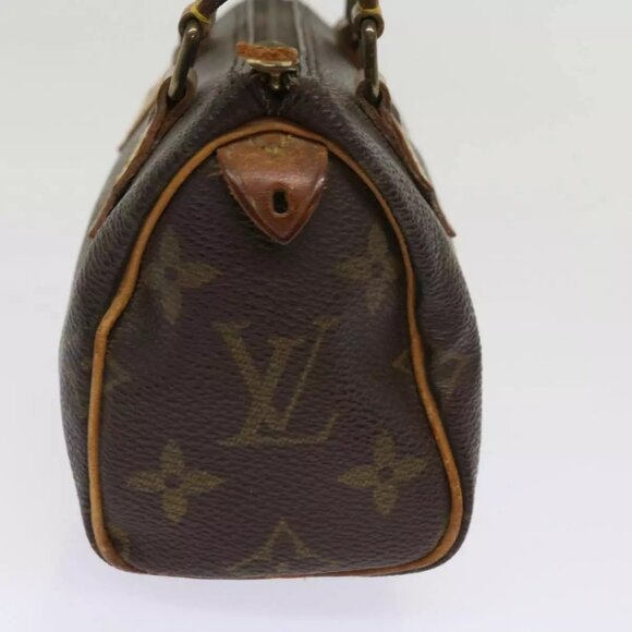 LOUIS VUITTON Monogram Mini Speedy Hand Bag - Picture 12 of 16